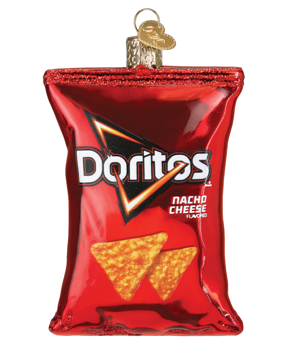 Doritos Nacho Cheese Chips Ornament