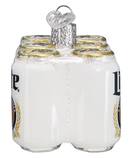 Miller Lite Six Pack Ornament