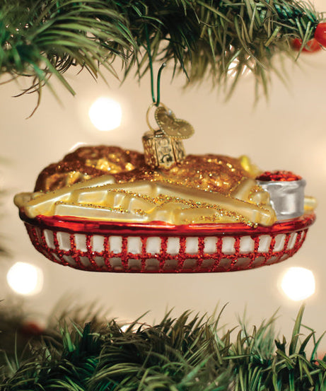 Chicken Basket Ornament