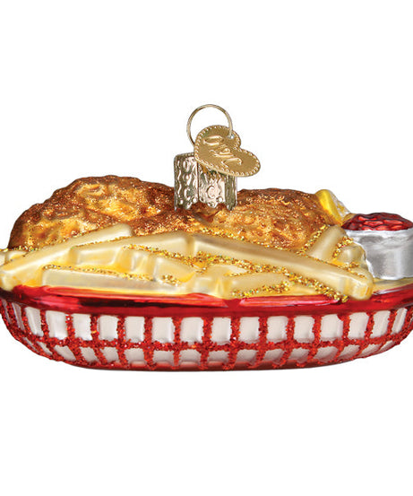 Chicken Basket Ornament