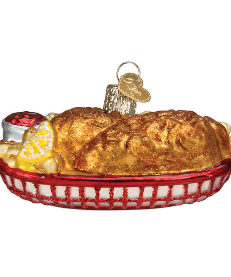 Chicken Basket Ornament