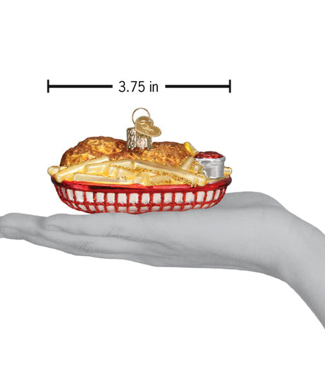 Chicken Basket Ornament