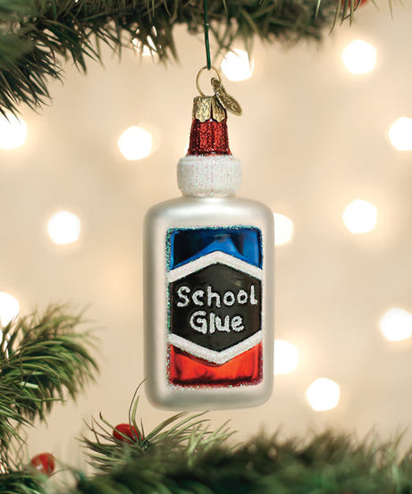 School Glue Ornament
