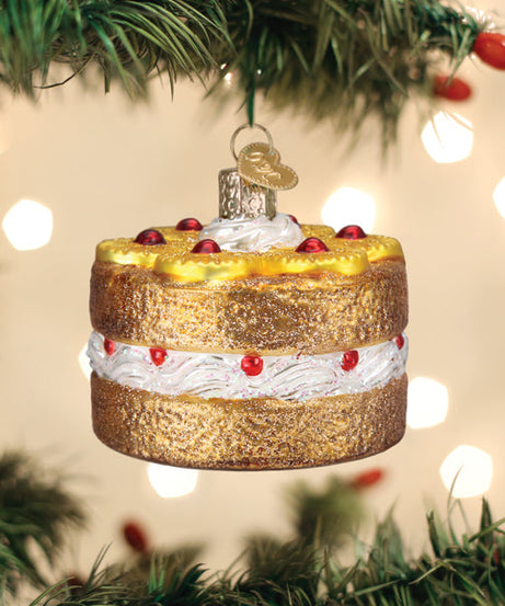 Pineapple Upside Down Cake Ornament