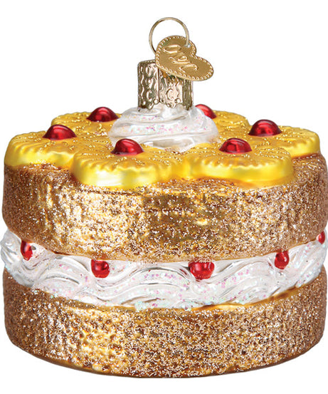 Pineapple Upside Down Cake Ornament
