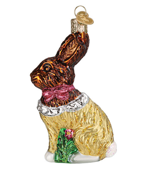 Chocolate Easter Bunny Ornament