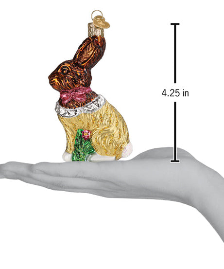 Chocolate Easter Bunny Ornament