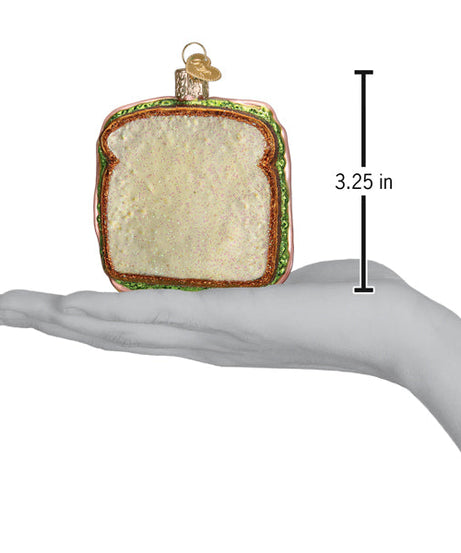 Ham And Cheese Sandwich Ornament