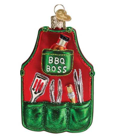 BBQ Apron Ornament