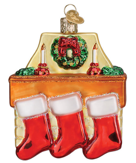Family Of 3 Stockings Ornament