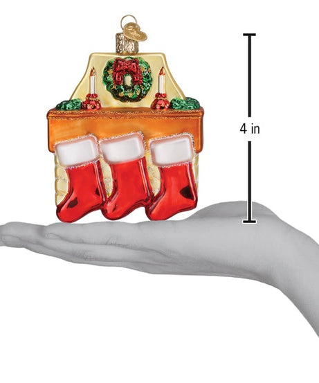 Family Of 3 Stockings Ornament