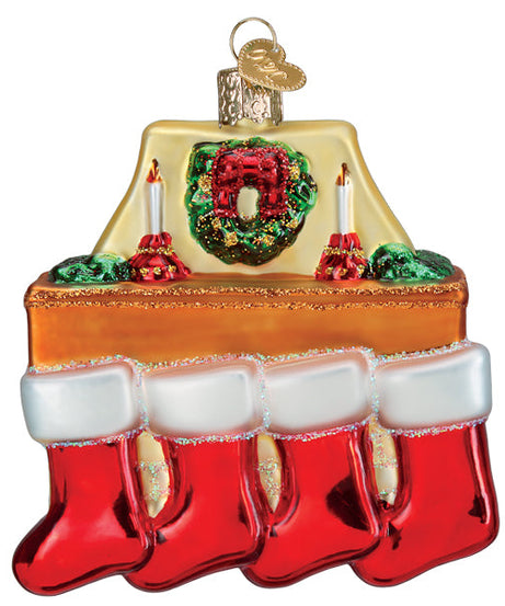 Family Of 4 Stockings Ornament