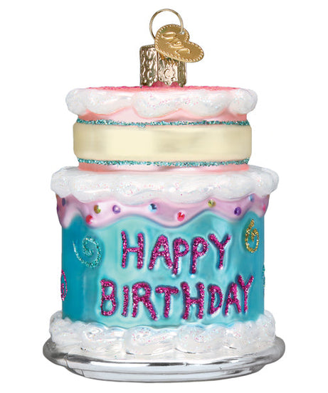 Happy Birthday Cake Ornament