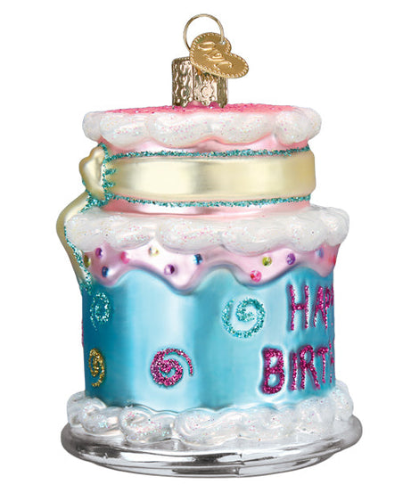 Happy Birthday Cake Ornament