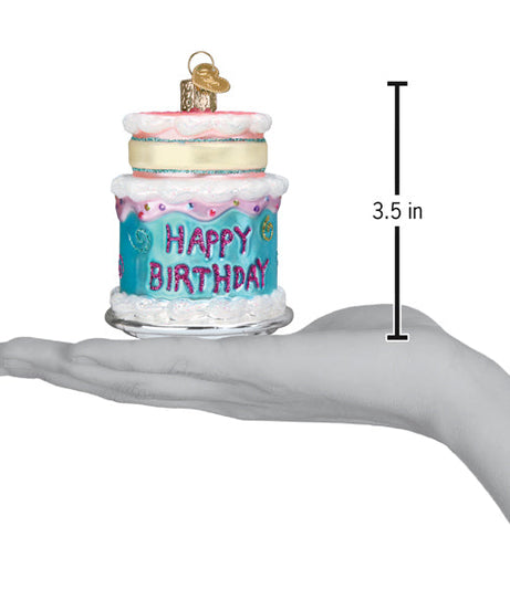 Happy Birthday Cake Ornament