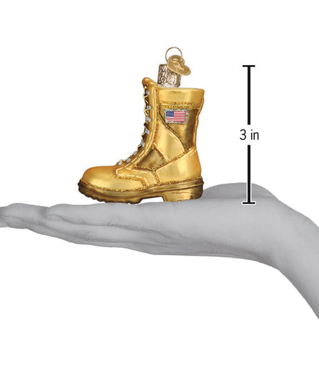 Military Boot Ornament
