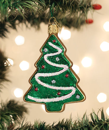 Christmas Tree Sugar Cookie Ornament