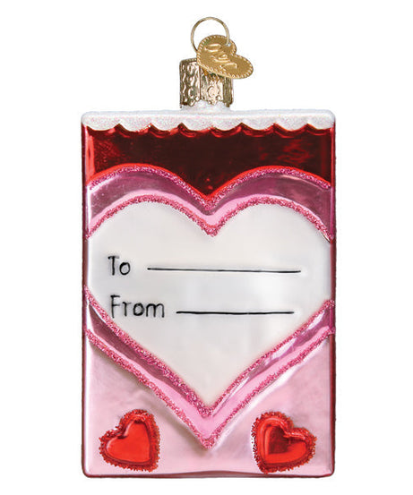 Conversation Hearts Candy Ornament - Grazingbelles