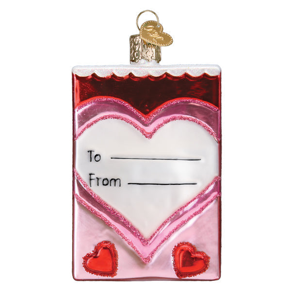 Conversation Hearts Candy Ornament - Grazingbelles
