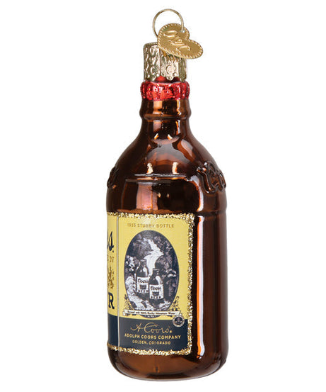 Coors Banquet Bottle Ornament - Grazingbelles