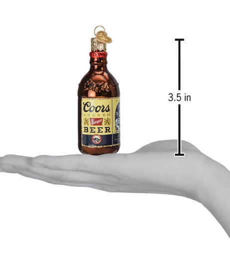 Coors Banquet Bottle Ornament - Grazingbelles