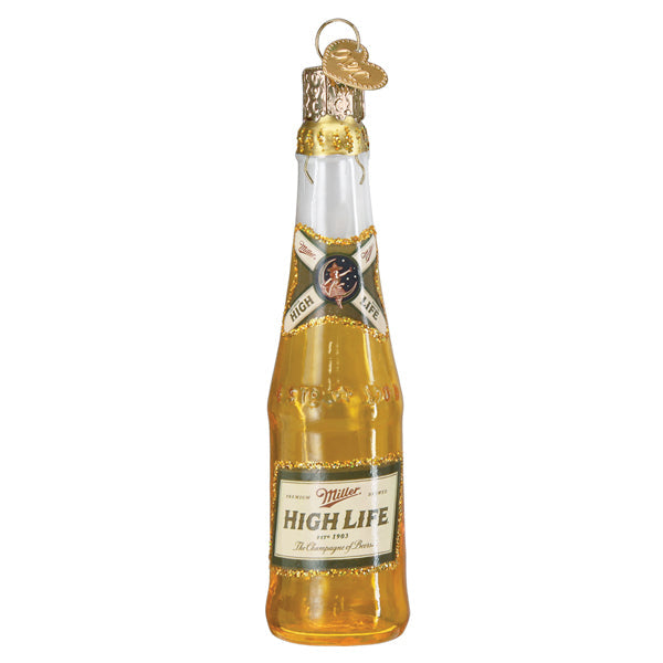 Miller High Life Bottle Ornament - Grazingbelles
