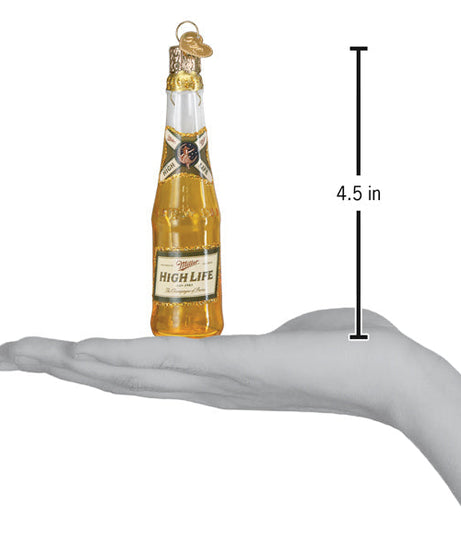 Miller High Life Bottle Ornament - Grazingbelles