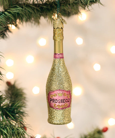 Prosecco Bottle Ornament - Grazingbelles
