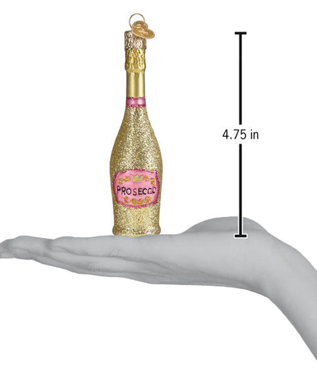 Prosecco Bottle Ornament - Grazingbelles
