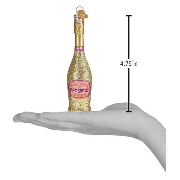 Prosecco Bottle Ornament - Grazingbelles