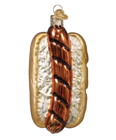 Bratwurst Sandwich Ornament