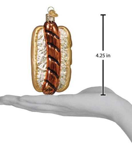 Bratwurst Sandwich Ornament
