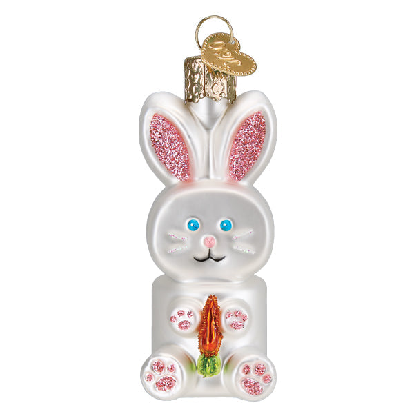 Marshmallow Bunny Ornament - Grazingbelles