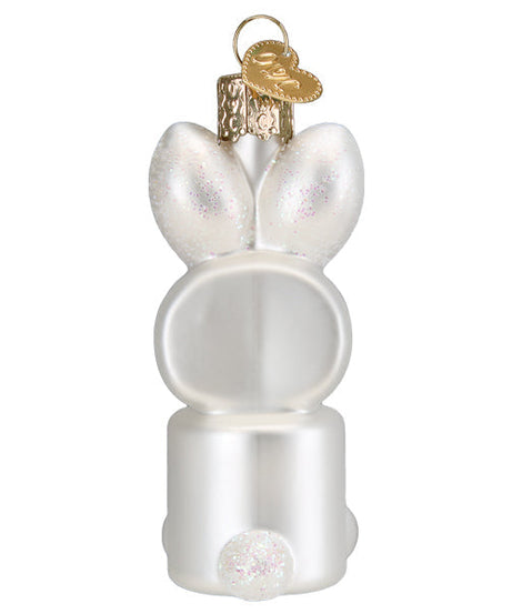 Marshmallow Bunny Ornament - Grazingbelles