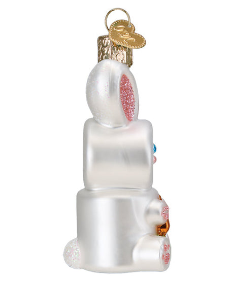 Marshmallow Bunny Ornament - Grazingbelles