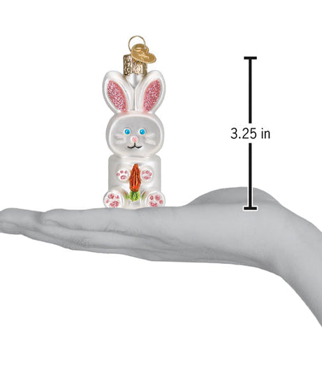 Marshmallow Bunny Ornament - Grazingbelles