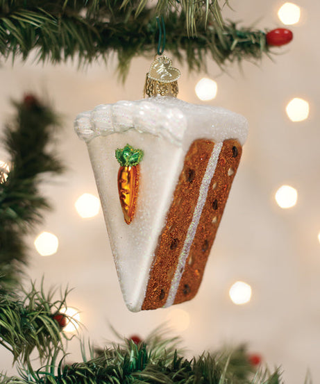 Carrot Cake Ornament - Grazingbelles