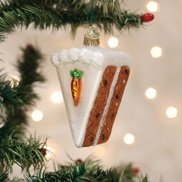 Carrot Cake Ornament - Grazingbelles
