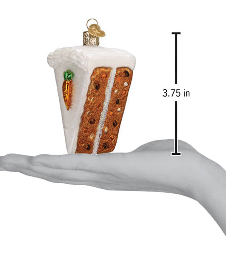 Carrot Cake Ornament - Grazingbelles