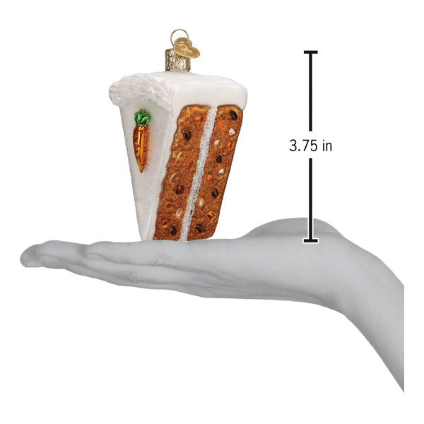 Carrot Cake Ornament - Grazingbelles