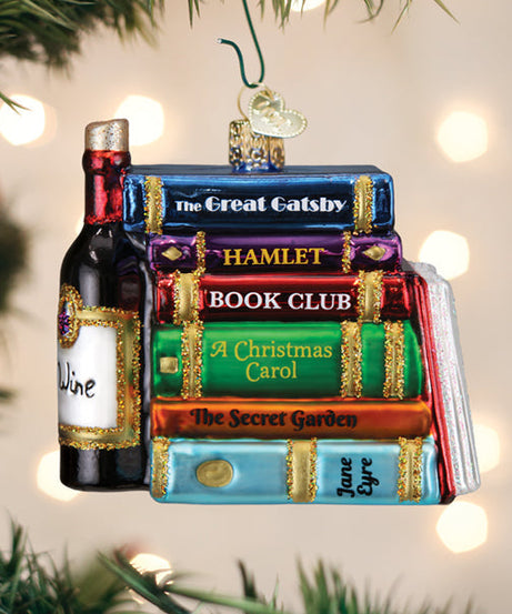 Book Club Ornament - Grazingbelles
