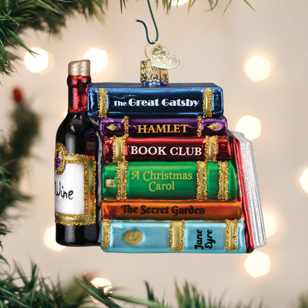 Book Club Ornament - Grazingbelles