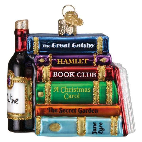 Book Club Ornament - Grazingbelles