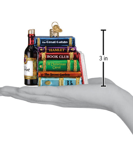 Book Club Ornament - Grazingbelles