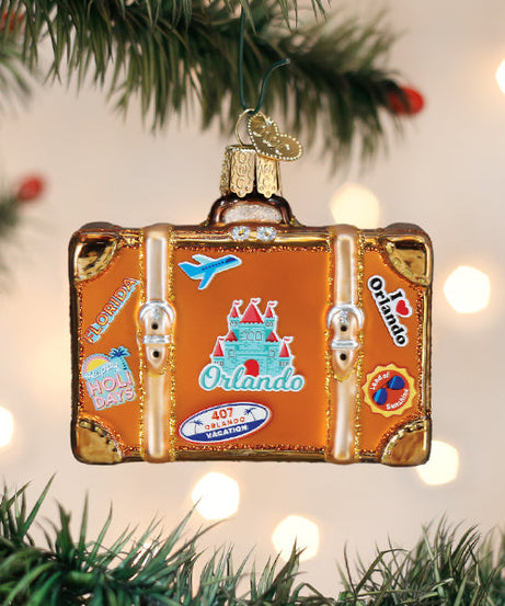 Orlando Suitcase Ornament - Grazingbelles
