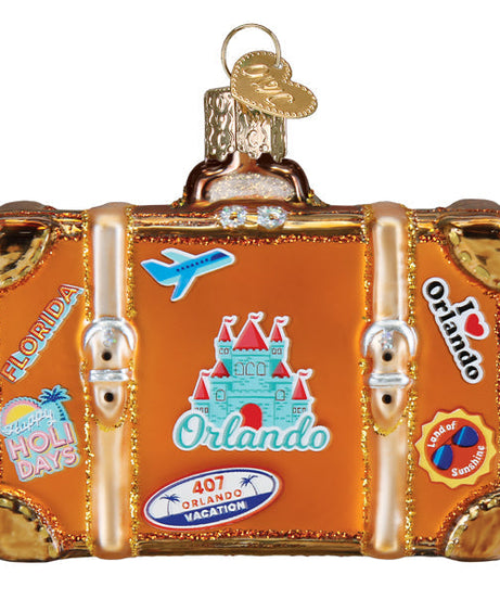 Orlando Suitcase Ornament - Grazingbelles
