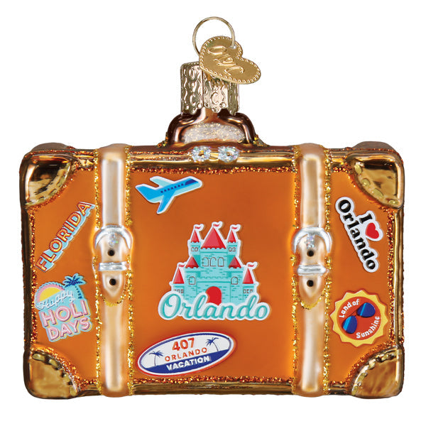 Orlando Suitcase Ornament - Grazingbelles
