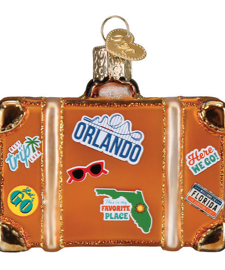 Orlando Suitcase Ornament - Grazingbelles