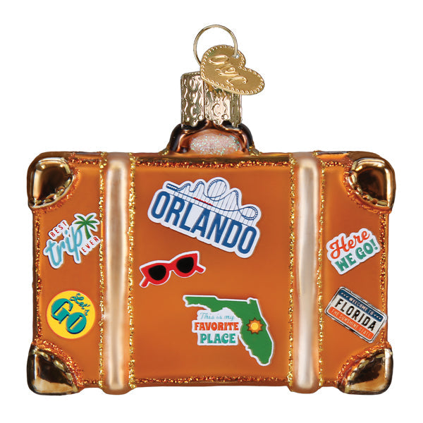Orlando Suitcase Ornament - Grazingbelles