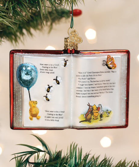 Winnie-the-Pooh Book Ornament